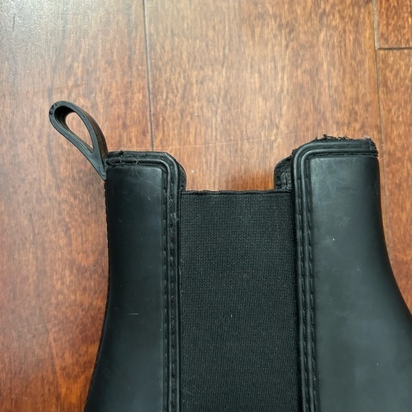 Jeffrey Campbell Havana Last Chelsea Pointed Toe Rain Boots, Matte Black, Size 9 - Picture 9 of 11